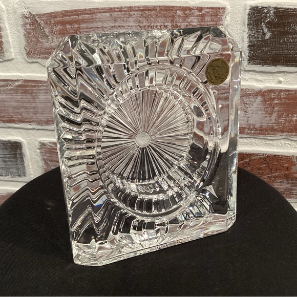 Cristal D’arques 24% Lead Crystal - Photo Frame - Candle Holder - Excellent - Picture 3 of 11